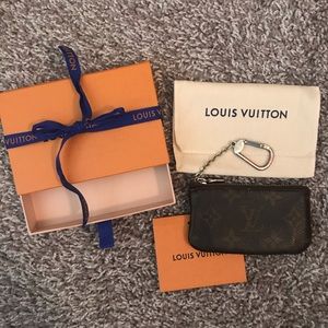Authentic Louis Vuitton Card Key Pouch
